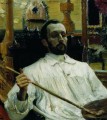 portrait of the artist d n kardovskiy 1897 Ilya Repin
